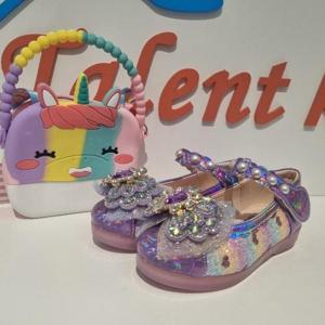 탈렌트키즈 HC03 에일릿LED구두-퍼플 TSX51HSH05