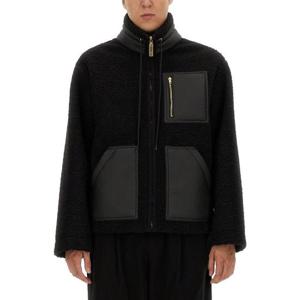 모스키노 남성 블랙 시어링 자켓 06205268_1555