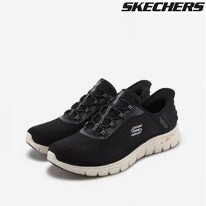 스케쳐스 여성 아치핏 비스타 슬립인스 블랙 SC0WFCFX081 BS