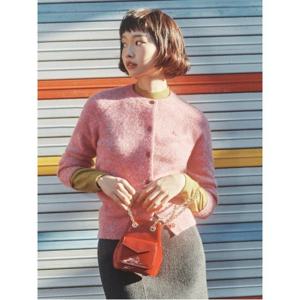 [빈폴ACC] (BE4XD3M116) 홀리데이 페이던트 포켓 버킷백 - 레드