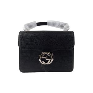 구찌 인터로킹 GG 체인 숄더백 스몰 BLACK 510304 CAO0G 1000