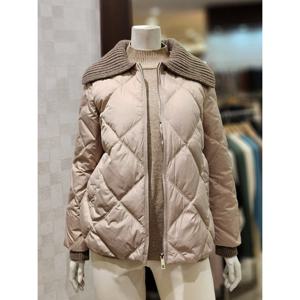 [벨라디터치][벨라디터치] V3E4DN35 니트카_라 패딩점퍼 (P00343