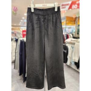 소이주니어 세이브존01 벨로아골지본딩와이드팬츠 23w5251