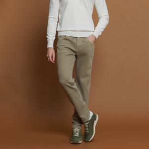 빠니깔레 자수 포인트 기모 데님 팬츠 M-GJEAN83