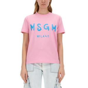 엠에스지엠 반팔 티셔츠 3641MDM51024700212 PINK DOM