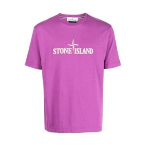 스톤 아일랜드 반팔 티셔츠 781521579V0045 MAGENTA DOM