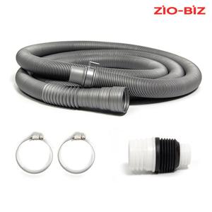 세탁기 배수 호스 연장 교체 세트 3M/통돌이 드럼 세탁기 싱크대 배수관 급수 물호스 배관 연결부품