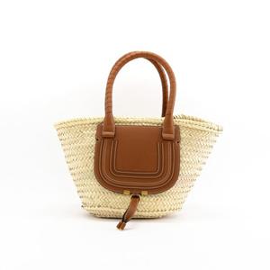 끌로에 마르씨 라피아 바스켓 토트백 CHC20US828C9725M