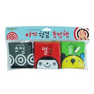 [애플비북스] 아기 헝겊 초점책
