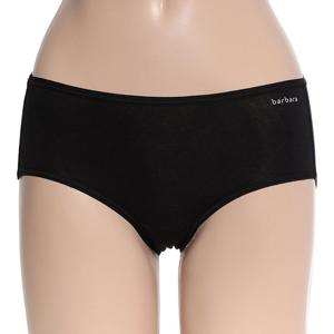 [바바라] 여성 드로즈 반사각 삼각 면 팬티 APT4350S BK