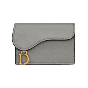 디올 SADDLE 플랩 카드 지갑 S5611CCEH_M41G