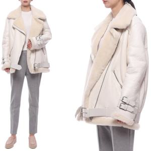 [아크네(잡화)]여성 VELOCITE 무스탕 (VELOCITE 1AB144 100)