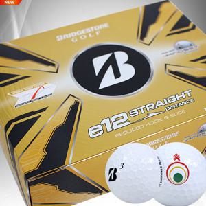 [브리지스톤] 2025년 e12 컨택트 B 스트레이트 골프볼(화이트)