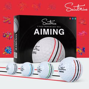 세인트나인 골프공 에이밍 3피스 골프볼 12구 AIMING 2025년