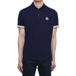 [몽클레르] 패치로고 코튼 PK 반팔티 (8A00020 89A16 7A9)