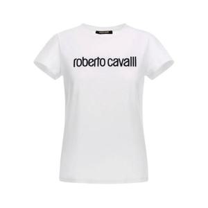 로베르토 카발리 반팔 티셔츠 SKT60BJD061 00053 White