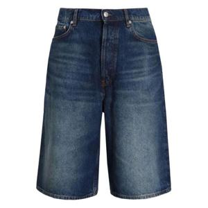 보스 데님 숏팬츠 50537732 420 Medium blu