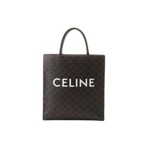 셀린느 트리옹프 캔버스 미디움 버티컬 카바스 셀린느 프린트 블랙 194432CIM-38OG