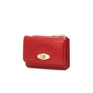 [질스튜어트핸드백] 레드 락장식 소가죽 명함카드지갑 JAWA5F603 R2