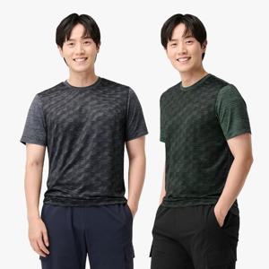 [PWX][A]Q225-3523-24 남성 반팔 라운드티