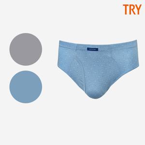 트라이 남자삼각팬티 면100 순면 소변구 브리프 2매입 115 120