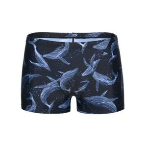 레노마수영복 HC04 수경+수모+폴리백증정*남성 포일웨일 숏사각수영복 MF2F021(BK)