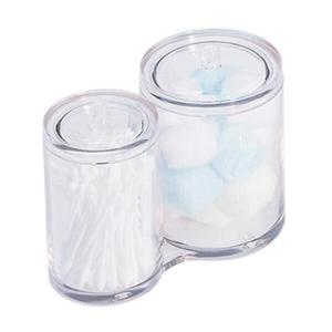 아트박스/빠띠라인 화장솜 면봉 2구 정리함 ST-835