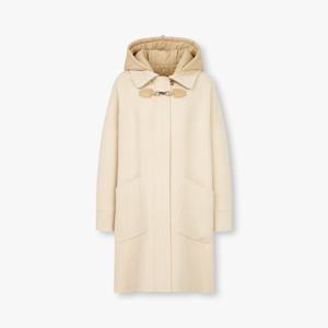 [보브]울 블렌드 디태처블 후드 코트7124416502