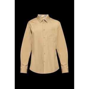 Burberry 로고 자수 긴팔 셔츠 8113136C2386 PUDDLE TP944027959