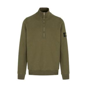 스톤아일랜드 로고 패치 하프 지퍼 스웨트셔츠 K2S156100068S0A20 V0054 TP944706124