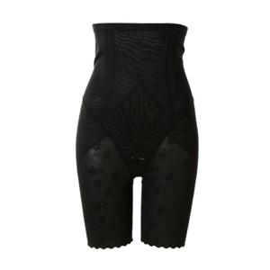 [비너스]블랙 웨이브헴 하이웨이스트 파워 롱거들 VGRH20T