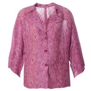 [모라도]꽃송이쉬폰플리츠자켓 MOM6JK410