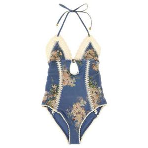 짐머만 원피스 수영복 4140WSS255TEBLBOFL Light Blue