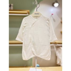 압소바HM (임신축하선물) 화트베 모달 배냇가운 (25년가을신상) (A2C10124)