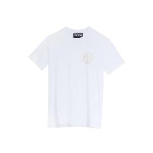 베르사체 반팔 티셔츠 78GAHT00 CJ00T G03 BIANCO ORO