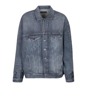 발렌시아가 자켓 767943 TNW65 4445 Blue