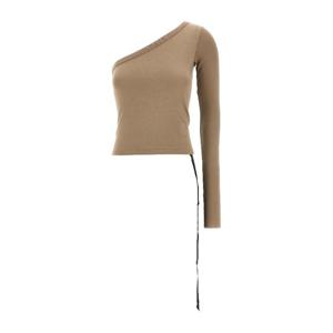 다크쉐도우바이릭오웬스 지기 원숄더 코튼 탑 DS02E7216RN 88