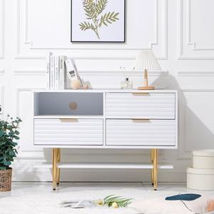 M280 템바보드 높은 2단 오픈 거실장 1010 3colors