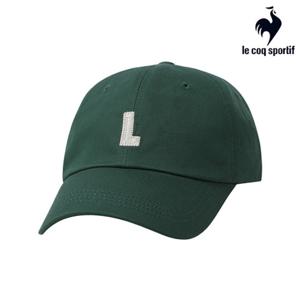 [르꼬끄] 남녀공용 시그니처 로고 볼캡 QQ323ACP74_DGN