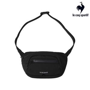 [르꼬끄] 남녀공용 스포츠 힙크로스백 QQ323ABG74_BLK