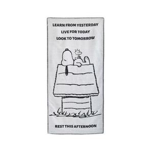 아트박스/키즈키즈 스누피 블랙 캠핑 미니 러그C14172