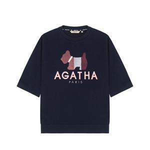 [아가타] 스너그 스코티 5부 스웻셔츠(AGT147-115_NA)