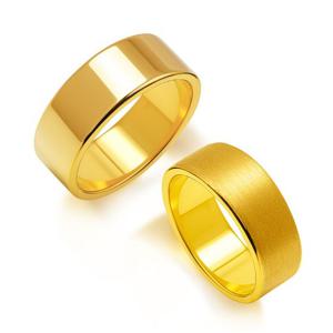 [한국금다이아몬드] 순금 반지 유광 무광 평반지 24K 11.25g