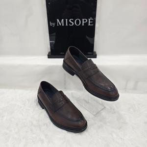[미소페]By미소페 남성 모던 페니 로퍼 122HH239IP003 DBROWN 3_
