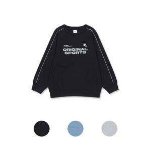 탑텐키즈 MKF2TR1201 남아) 쿨에어 코튼 텍스쳐드 파이핑 스웨트셔츠