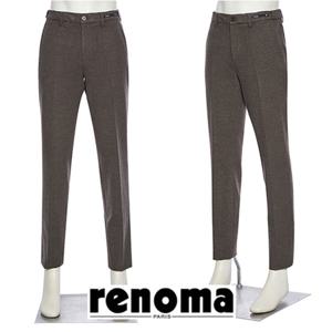 [레노마캐주얼]F/W 단독 구김없고 따뜻한 바지 허리밴딩 전체스판 브라운바지  RPKPBP04A EK365