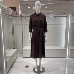 [비지트인뉴욕] 제천벨트 셔츠 원피스 VB7OP70