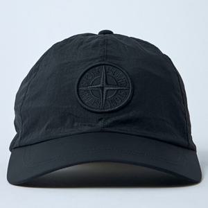 25 FW 스톤 아일랜드 콤파스 로고 메탈릭 나일론 스트링 베이스볼 캡 9100011 S0076 V0029