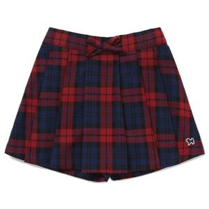 [블루독베이비] 25FW (RD)체크  스커트 팬츠 (45A1941201)