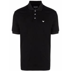 엠포리오 아르마니 남성 블랙 반팔 폴로 8N1FQ2 1JTKZ0999